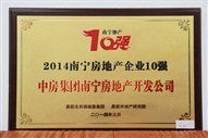 A2、2014南寧房地產(chǎn)企業(yè)10強(qiáng)